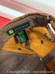 MaxSold Auction: Two basseball 1 John Deere cap  & 2 Browning dura wax - Toronto (Ontario, Canada) SELLER MANAGED Downsizing Online Auction - Jane Street (STORAGE)