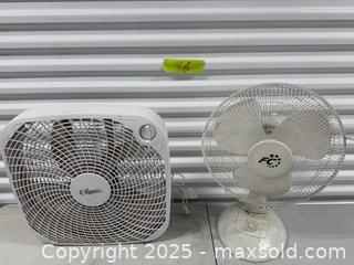 MaxSold Auction: Two Fans  - Toronto (Ontario, Canada) SELLER MANAGED Downsizing Online Auction - Jane Street (STORAGE)