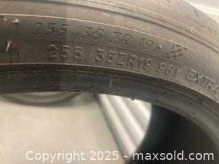 MaxSold Auction: Two tires 255/35/19 - Toronto (Ontario, Canada) SELLER MANAGED Downsizing Online Auction - Jane Street (STORAGE)