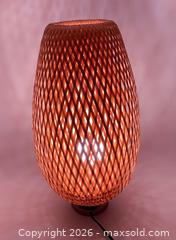 MaxSold Auction: 16" IKEA Böja Woven Bamboo Table Lamp - Vancouver (British Columbia, Canada) SELLER MANAGED Downsizing Online Auction - W20th Avenue (CONDO)