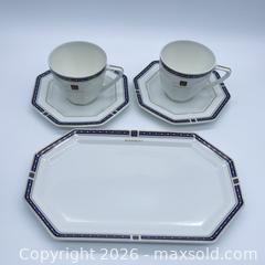 MaxSold Auction: 5-Pc Givenchy Porcelain Coffee/Tea Set With Tray - Vancouver (British Columbia, Canada) SELLER MANAGED Downsizing Online Auction - W20th Avenue (CONDO)