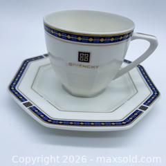 MaxSold Auction: 5-Pc Givenchy Porcelain Coffee/Tea Set With Tray - Vancouver (British Columbia, Canada) SELLER MANAGED Downsizing Online Auction - W20th Avenue (CONDO)