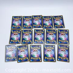 MaxSold Auction: Assorted Japanese Pokémon TCG Cards — Japanese Holo (15 cards) - Vancouver (British Columbia, Canada) SELLER MANAGED Downsizing Online Auction - W20th Avenue (CONDO)