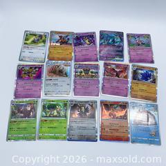 MaxSold Auction: Assorted Japanese Pokémon TCG Cards — Japanese Holo (15 cards) - Vancouver (British Columbia, Canada) SELLER MANAGED Downsizing Online Auction - W20th Avenue (CONDO)