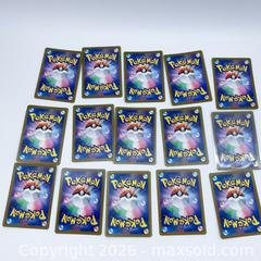 MaxSold Auction: Assorted Japanese Pokémon TCG Cards — Japanese Holo (15 cards) - Vancouver (British Columbia, Canada) SELLER MANAGED Downsizing Online Auction - W20th Avenue (CONDO)
