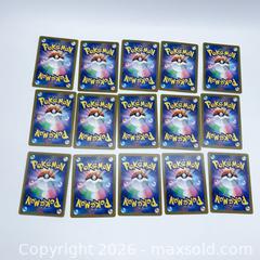 MaxSold Auction: Assorted Japanese Pokémon TCG Cards — Japanese Holo (15 cards) - Vancouver (British Columbia, Canada) SELLER MANAGED Downsizing Online Auction - W20th Avenue (CONDO)