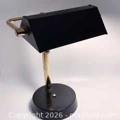 MaxSold Auction: Brass & Black Banker Desk Lamp - Vancouver (British Columbia, Canada) SELLER MANAGED Downsizing Online Auction - W20th Avenue (CONDO)