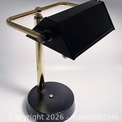 MaxSold Auction: Brass & Black Banker Desk Lamp - Vancouver (British Columbia, Canada) SELLER MANAGED Downsizing Online Auction - W20th Avenue (CONDO)