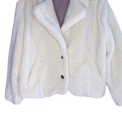 MaxSold Auction: Free People Ivory Faux Fur Jacket with Wide Collar, Size S - Vancouver (British Columbia, Canada) SELLER MANAGED Downsizing Online Auction - W20th Avenue (CONDO)