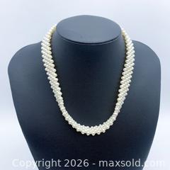 MaxSold Auction: Genuine Akoya Cultured Multi-Strand Braided Pearl Necklace - Vancouver (British Columbia, Canada) SELLER MANAGED Downsizing Online Auction - W20th Avenue (CONDO)