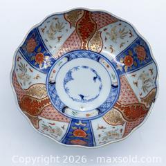 MaxSold Auction: Japanese Imari Porcelain Scalloped Rim Bowl - Vancouver (British Columbia, Canada) SELLER MANAGED Downsizing Online Auction - W20th Avenue (CONDO)