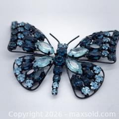 MaxSold Auction: Lot of 2 Butterfly Brooches - Vancouver (British Columbia, Canada) SELLER MANAGED Downsizing Online Auction - W20th Avenue (CONDO)