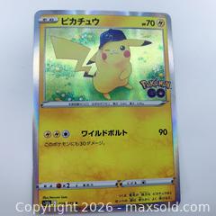 MaxSold Auction: Lot of 5 Japanese Pikachu Pokémon Cards - Vancouver (British Columbia, Canada) SELLER MANAGED Downsizing Online Auction - W20th Avenue (CONDO)