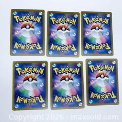 MaxSold Auction: Lot of 6 Japanese Pokémon TCG Cards — Pikachu & Raichu - Vancouver (British Columbia, Canada) SELLER MANAGED Downsizing Online Auction - W20th Avenue (CONDO)