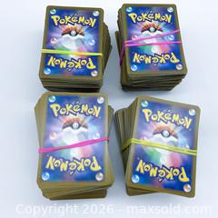 MaxSold Auction: Lot of 800 Japanese Pokémon TCG Cards (4 × 200 Bundles) - Vancouver (British Columbia, Canada) SELLER MANAGED Downsizing Online Auction - W20th Avenue (CONDO)