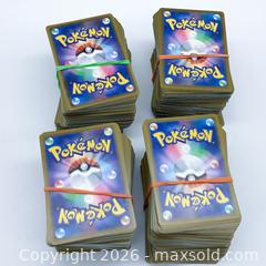 MaxSold Auction: Lot of 800 Japanese Pokémon TCG Cards (4 × 200 Bundles) - Vancouver (British Columbia, Canada) SELLER MANAGED Downsizing Online Auction - W20th Avenue (CONDO)