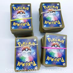 MaxSold Auction: Lot of 800 Japanese Pokémon TCG Cards (4 × 200 Bundles) - Vancouver (British Columbia, Canada) SELLER MANAGED Downsizing Online Auction - W20th Avenue (CONDO)
