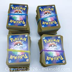 MaxSold Auction: Lot of 800 Japanese Pokémon TCG Cards (4 × 200 Bundles) - Vancouver (British Columbia, Canada) SELLER MANAGED Downsizing Online Auction - W20th Avenue (CONDO)