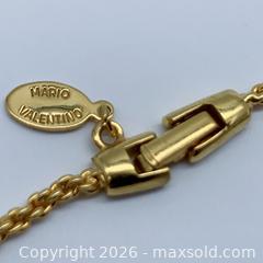 MaxSold Auction: Mario Valentino Gold Plated Rope Chain Bracelet, Approximately 20 cm - Vancouver (British Columbia, Canada) SELLER MANAGED Downsizing Online Auction - W20th Avenue (CONDO)