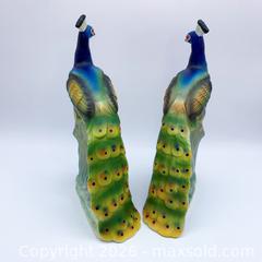MaxSold Auction: Mid-Century Multicolor Ceramic Peacock Figurines  - Vancouver (British Columbia, Canada) SELLER MANAGED Downsizing Online Auction - W20th Avenue (CONDO)