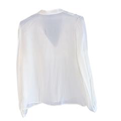 MaxSold Auction: Nili Lotan Silk Long-Sleeve Embroidered V-Neck Blouse M - Vancouver (British Columbia, Canada) SELLER MANAGED Downsizing Online Auction - W20th Avenue (CONDO)