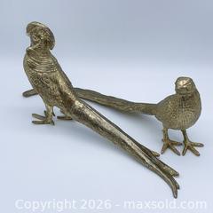 MaxSold Auction: Pair of Mid-Century Decorative Brass Pheasant Figurines - Vancouver (British Columbia, Canada) SELLER MANAGED Downsizing Online Auction - W20th Avenue (CONDO)