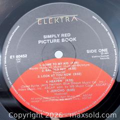 MaxSold Auction: Simply Red Vinyl Album - Picture Book (12" LP, Elektra E1 60452, 1985) - Vancouver (British Columbia, Canada) SELLER MANAGED Downsizing Online Auction - W20th Avenue (CONDO)