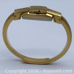MaxSold Auction: Vintage Bucherer Ladies Gold Plated Bangle Watch - Vancouver (British Columbia, Canada) SELLER MANAGED Downsizing Online Auction - W20th Avenue (CONDO)