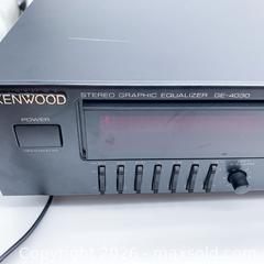 MaxSold Auction: Vintage Kenwood GE-4030 Band Stereo Graphic Equalizer - Vancouver (British Columbia, Canada) SELLER MANAGED Downsizing Online Auction - W20th Avenue (CONDO)
