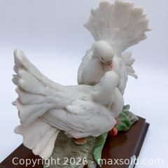 MaxSold Auction: Vintage Signed Giuseppe Armani Porcelain Pair of Doves on Branch Figurine - Vancouver (British Columbia, Canada) SELLER MANAGED Downsizing Online Auction - W20th Avenue (CONDO)