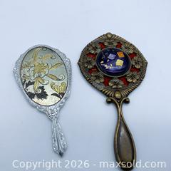 MaxSold Auction: Vintage Vanity Lot: Trinket & Pill Box with Hand Mirrors - Vancouver (British Columbia, Canada) SELLER MANAGED Downsizing Online Auction - W20th Avenue (CONDO)