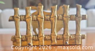 MaxSold Auction: Brass Cow Shaped Letter Holder or Napkin Holder | Farmhouse Kitchen Decor - London (Ontario, Canada) SELLER MANAGED Downsizing Online Auction - Centre Street (CONDO)