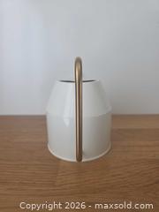 MaxSold Auction: VATTENKRASSE Watering Can Ivory/gold-colour - London (Ontario, Canada) SELLER MANAGED Downsizing Online Auction - Centre Street (CONDO)
