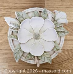 MaxSold Auction: Vintage 2000 Mindspring Studio Leisure “Tic Tac Toe” Ceramic Floral - London (Ontario, Canada) SELLER MANAGED Downsizing Online Auction - Centre Street (CONDO)