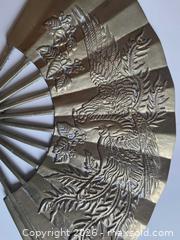 MaxSold Auction: Vintage Brass Decorative Fan Wall Decor - London (Ontario, Canada) SELLER MANAGED Downsizing Online Auction - Centre Street (CONDO)