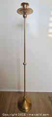 MaxSold Auction: Vintage Brass Floor Candle Stand - London (Ontario, Canada) SELLER MANAGED Downsizing Online Auction - Centre Street (CONDO)
