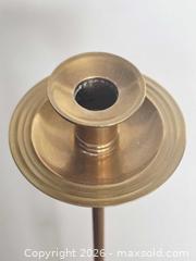 MaxSold Auction: Vintage Brass Floor Candle Stand - London (Ontario, Canada) SELLER MANAGED Downsizing Online Auction - Centre Street (CONDO)