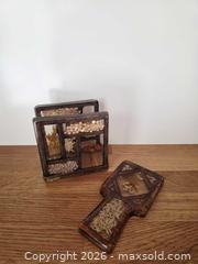 MaxSold Auction: Vintage Lucite spoon rest and Napkin Holder Set - London (Ontario, Canada) SELLER MANAGED Downsizing Online Auction - Centre Street (CONDO)