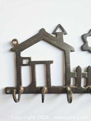 MaxSold Auction:  Vintage solid brass wall-mounted key holder - London (Ontario, Canada) SELLER MANAGED Downsizing Online Auction - Centre Street (CONDO)