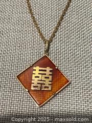 MaxSold Auction: 14kt gold chain with pendant  - Elgin (Ontario, Canada) SELLER MANAGED Estate Sale Online Auction - Main Street