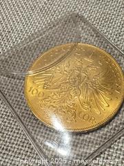 MaxSold Auction: Australian 100 corona gold coin 1915 - Elgin (Ontario, Canada) SELLER MANAGED Estate Sale Online Auction - Main