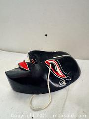 MaxSold Auction: Hand carved wooden mask  - Elgin (Ontario, Canada) SELLER MANAGED Estate Sale Online Auction - Main Street