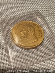 MaxSold Auction: South African Krugerrand gold bullion coin  - Elgin (Ontario, Canada) SELLER MANAGED Estate Sale Online Auction - Main