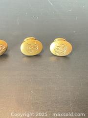 MaxSold Auction: Two pairs of 10kt gold cufflinks  - Elgin (Ontario, Canada) SELLER MANAGED Estate Sale Online Auction - Main Street