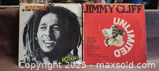 MaxSold Auction: 6x LP Record Album lot Bob Marley Jimmy Cliff - Toronto (Ontario, Canada) PARTNER MANAGED Reseller Online Auction - Queen Street West