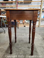 MaxSold Auction: Antique solid wood night stand / end table - Toronto (Ontario, Canada) PARTNER MANAGED Reseller Online Auction - Queen Street West