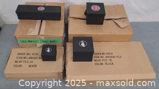 MaxSold Auction: Large lot of boxes to hold jewelry - bracelets rings etc. - Toronto (Ontario, Canada) PARTNER MANAGED Reseller Online Auction - Queen Street West