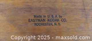 MaxSold Auction: Lot of 2 Manual Paper Cutters — Wooden Guillotine &#38; Metal Trimmer - Toronto (Ontario, Canada) PARTNER MANAGED Reseller Online Auction - Queen Street West