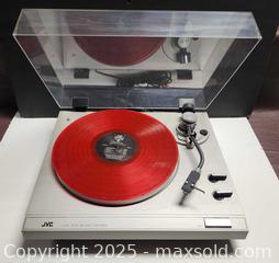 MaxSold Auction: Vintage JVC Turntable / Record Player - Toronto (Ontario, Canada) PARTNER MANAGED Reseller Online Auction - Queen Street West