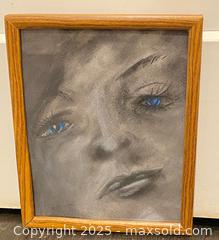MaxSold Auction: Niagara Artist Catherine (Cathy) Brady Self Portrait Pastels. Niagara Artist Cathy Brady Painting. Showcased at the Marilyn Walker Museum of Fine Arts - St. Catharines (Ontario, Canada) SELLER MANAGED Estate Sale Online Auction - Monique Crescent